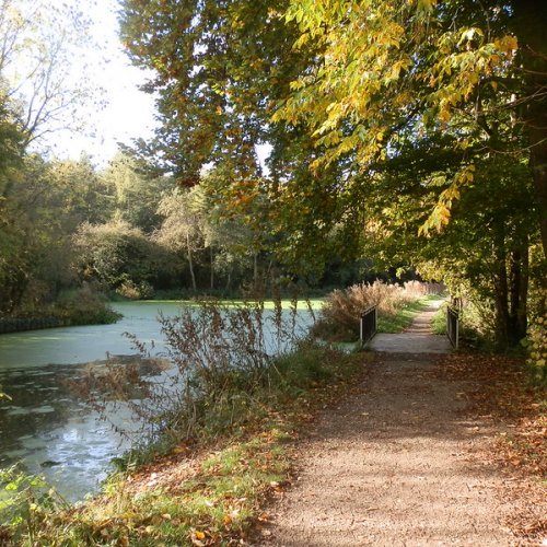 An October tow path walk